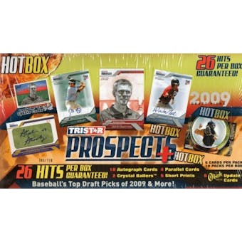 2009 TriStar Prospects Plus Hot Box Baseball Hobby Box