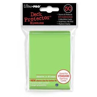 Ultra Pro Lime Green Deck Protectors (50 Count Pack)