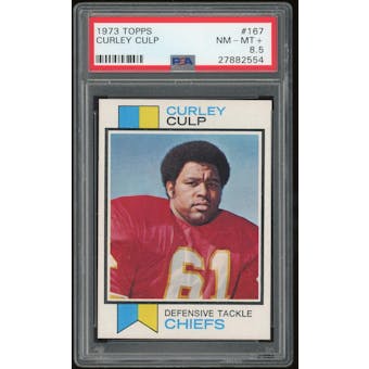 1973 Topps #167 Curley Culp RC PSA 8.5 *2554 (Reed Buy)