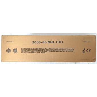 2005/06 Upper Deck Series 1 Hockey Hobby Case (12-Box) (Reed Buy)