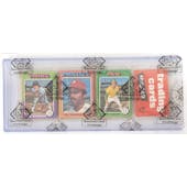 1975 Topps Baseball Rack Pack (BBCE) Burgmeier/Robinson/Hunter (HOF) (Reed Buy)