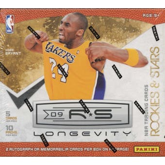 2009/10 Panini Rookies & Stars Longevity Basketball Hobby Box