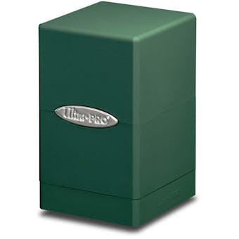 Ultra Pro Green Satin Tower Deck Box