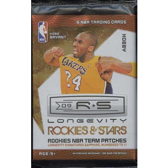 2009/10 Panini Rookies & Stars Longevity Basketball Hobby Pack