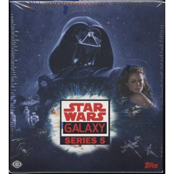 Star Wars Galaxy Series 5 Hobby Box (Topps 2010)