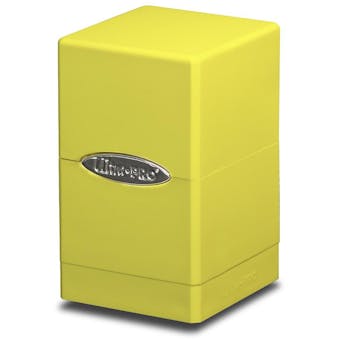 Ultra Pro Yellow Satin Tower Deck Box