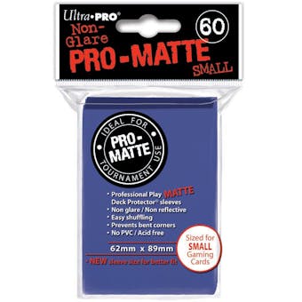 Ultra Pro Yu-Gi-Oh! Size Pro-Matte Blue Deck Protectors (60 count pack)