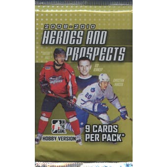 2009/10 In The Game Heroes & Prospects Hockey Hobby Pack