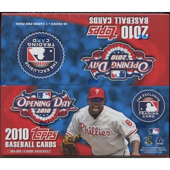 2010 Topps Opening Day Baseball Box
