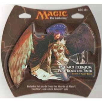 Magic the Gathering Premium Foil Booster Pack (Shards of Alara Block)