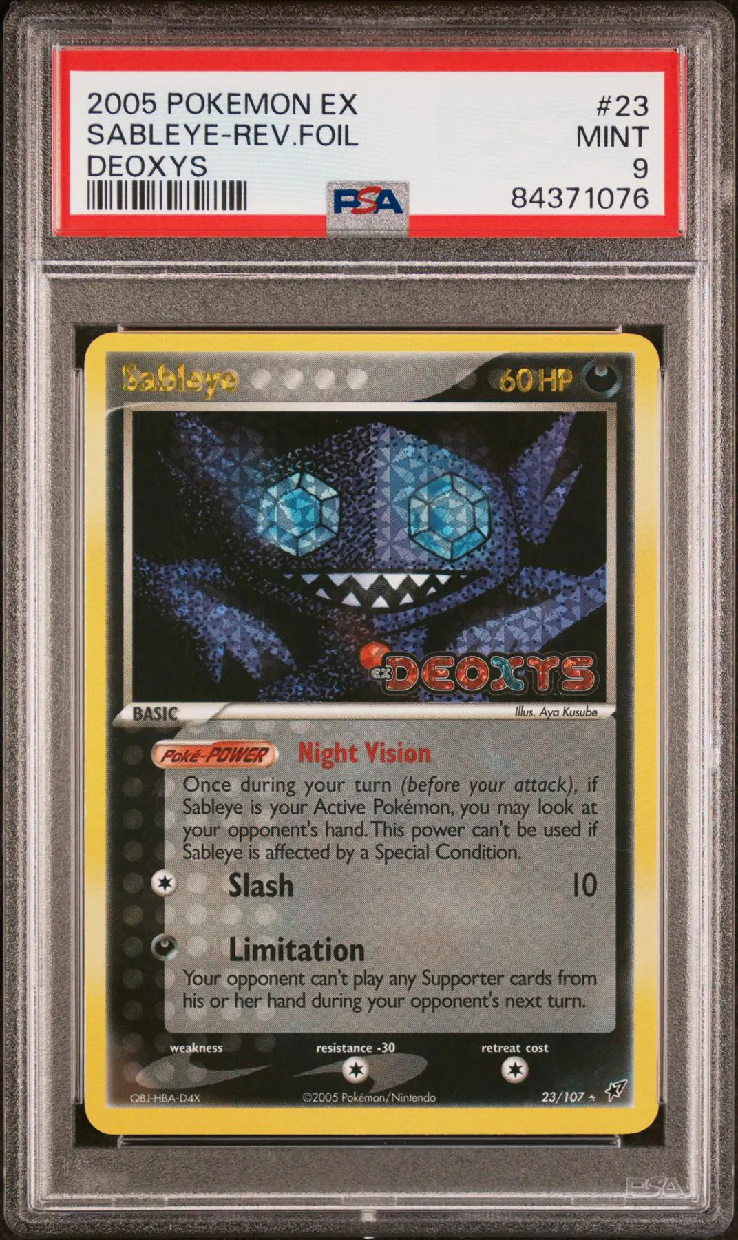 Sableye (23/107) - Deoxys - Near Mint Sableye (23/107) - Deoxys - Near Mint