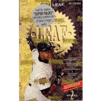 1994 Leaf Series 2 Baseball Hobby Box