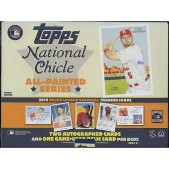 2010 Topps National Chicle Baseball Hobby Box