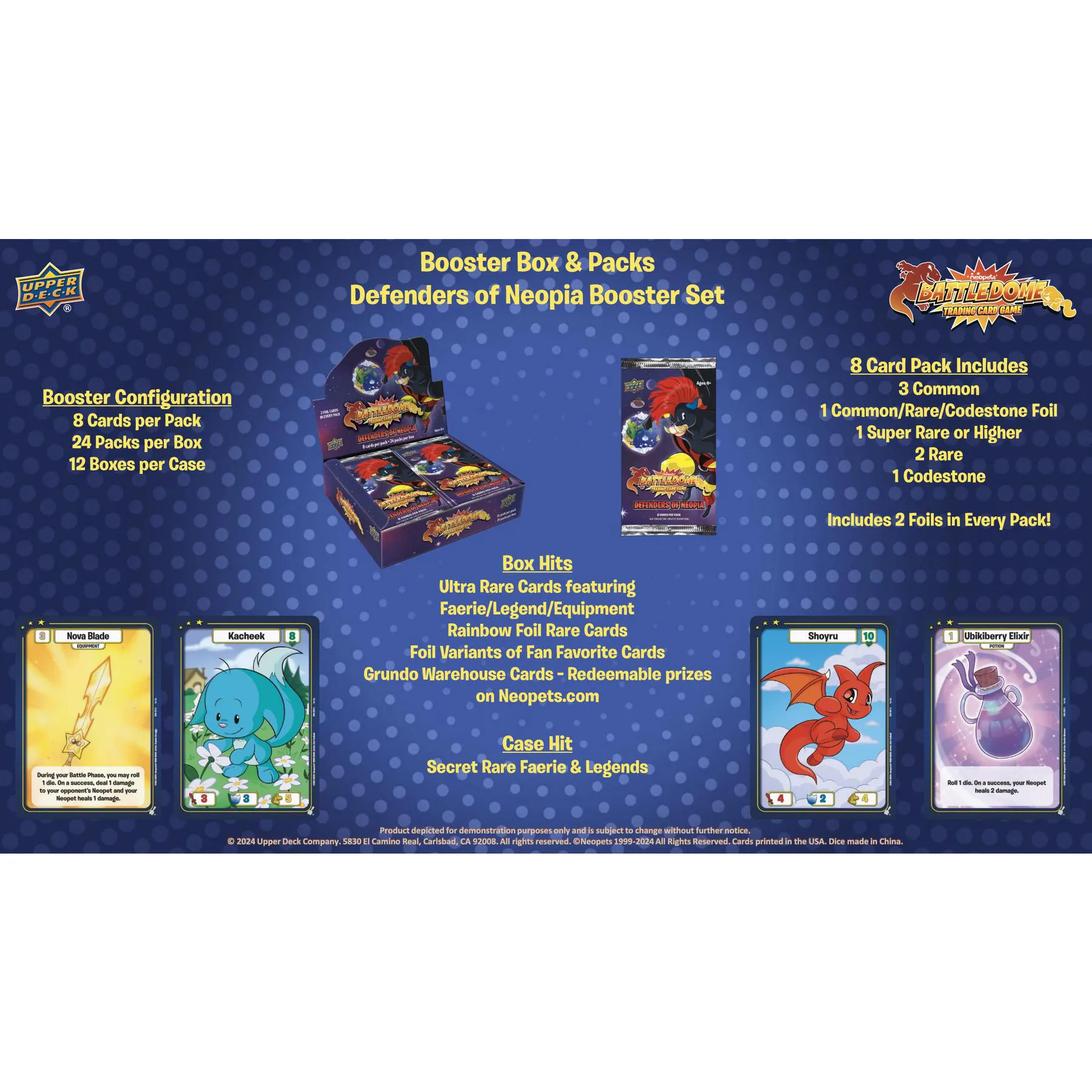 Neopets Battledome TCG: Defenders of Neopia Booster Box | DA Card World Neopets Battledome TCG: Defenders of Neopia Booster Box | DA Card World