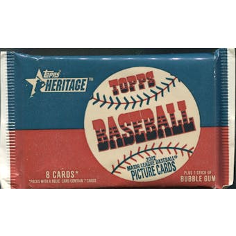 2002 Topps Heritage Baseball 24 Ct. Retail Pack Lot