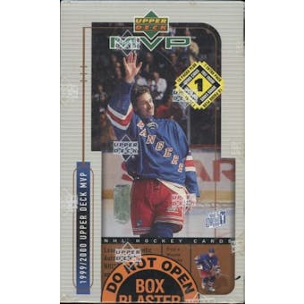 1999/00 Upper Deck MVP Hockey Blaster 14 Pack Box