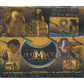 The Mummy Returns Box (2001 Inkworks)