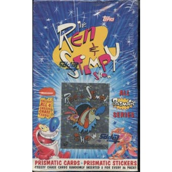 The Ren & Stimpy Show - All Prismatic Series Box (1993 Topps)