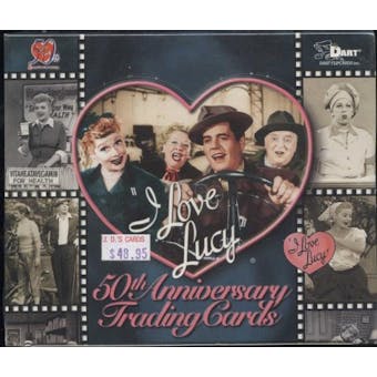 I Love Lucy 50th Anniversary Trading Card Box