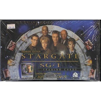 Stargate SG-1 Premier Edition Trading Cards Box (Rittenhouse 2001)