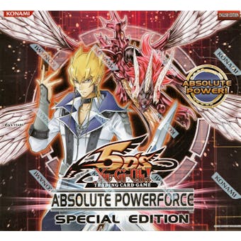 Konami Yu-Gi-Oh Absolute Powerforce Special Edition Box