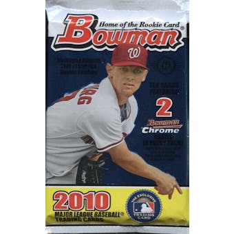 2010 Bowman Baseball Hobby Pack