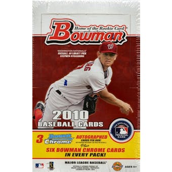 2010 Bowman Baseball Jumbo Box