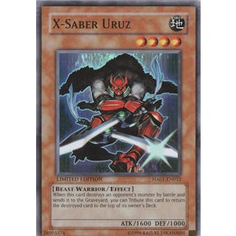 Yu-Gi-Oh Hidden Arsenal Single X-Saber Uruz Super Rare
