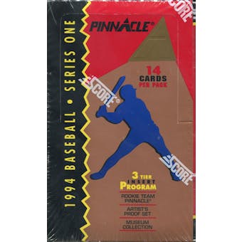 1994 Pinnacle Series 1 Baseball Hobby Box