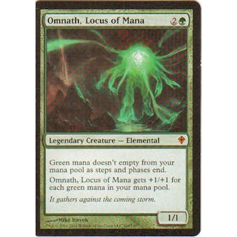 Magic the Gathering Worldwake Single Omnath, Locus of Mana Foil
