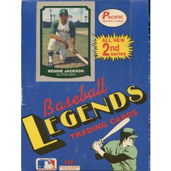 1989 Pacific Legends Series 2 Baseball Hobby Box