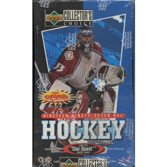 1997/98 Upper Deck Collector's Choice Hockey Hobby Box
