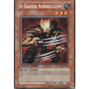 Yu-Gi-Oh Hidden Arsenal Single X-Saber Airbellum Secret Rare