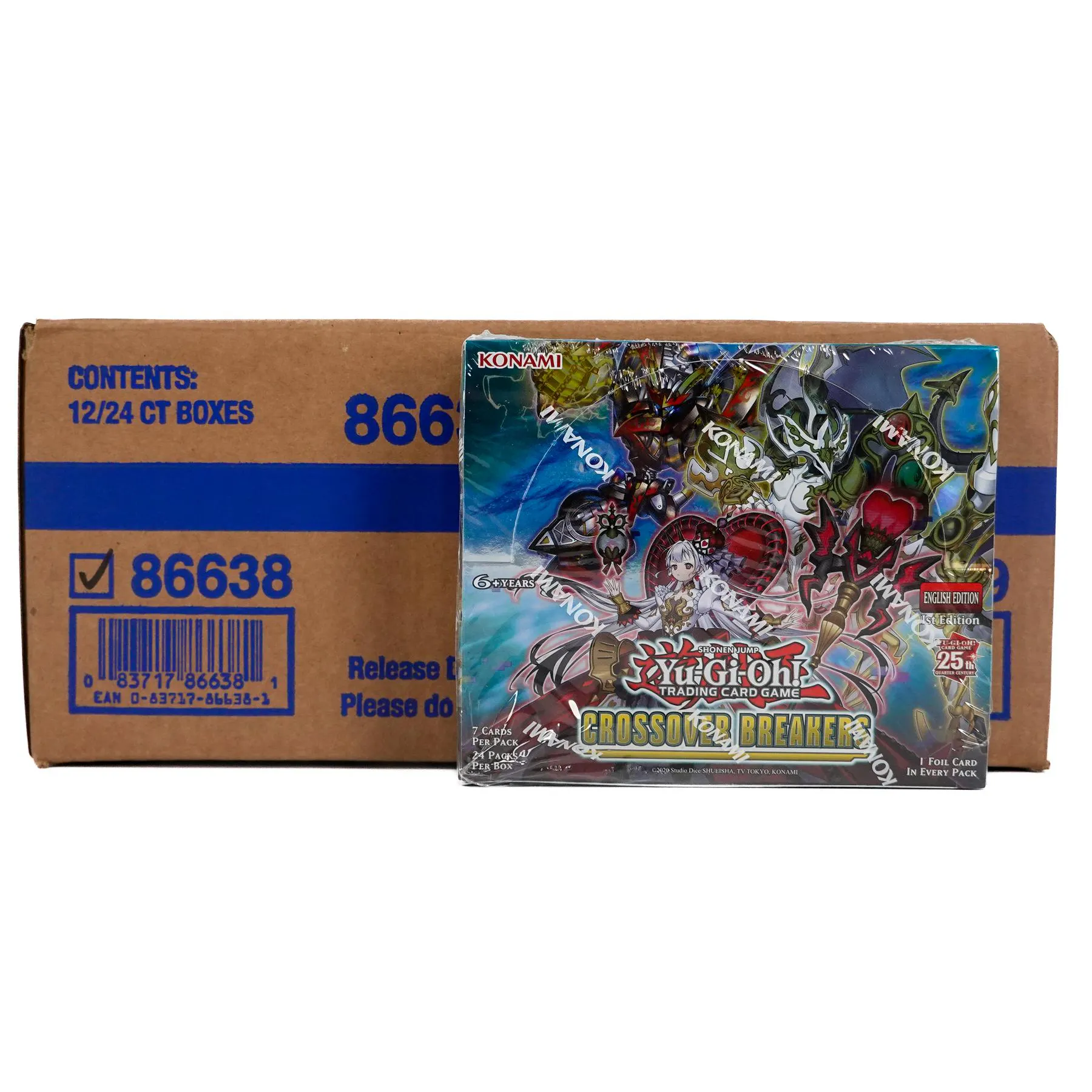 Yu-Gi-Oh Crossover Breakers Booster 12-Box Case | DA Card World Yu-Gi-Oh Crossover Breakers Booster 12-Box Case | DA Card World