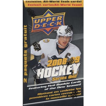 2008/09 Upper Deck Series 1 Hockey 12 Pack Box