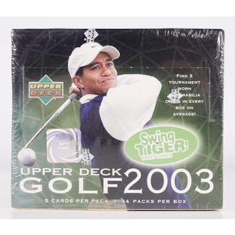 2003 Upper Deck Golf Hobby Box