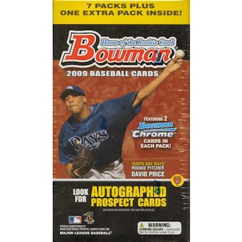 2009 Bowman Baseball Blaster Box