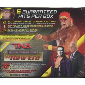 2010 Tristar TNA The New Era Wrestling Hobby Box