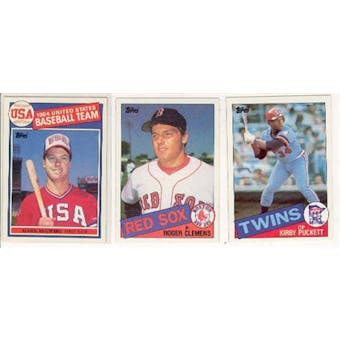 1985 Topps Baseball Complete Base and Traded Sets  (NM-MT)