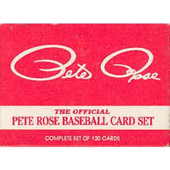 1985 Topps Baseball Pete Rose Factory Set