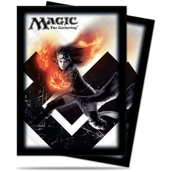 Ultra Pro Magic M15 Chandra, Pyromaster Standard Sized Deck Protectors (Case of 6000 Sleeves)