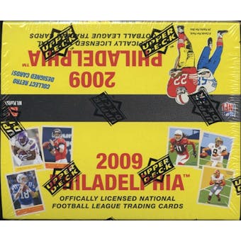 2009 Upper Deck Philadelphia Football 24-Pack Box