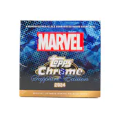 2024 Topps Marvel Chrome Sapphire Hobby Box