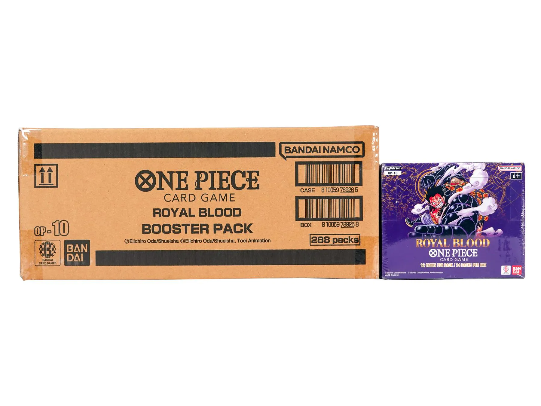 One Piece Royal Blood Booster 12-Box Case One Piece Royal Blood Booster 12-Box Case