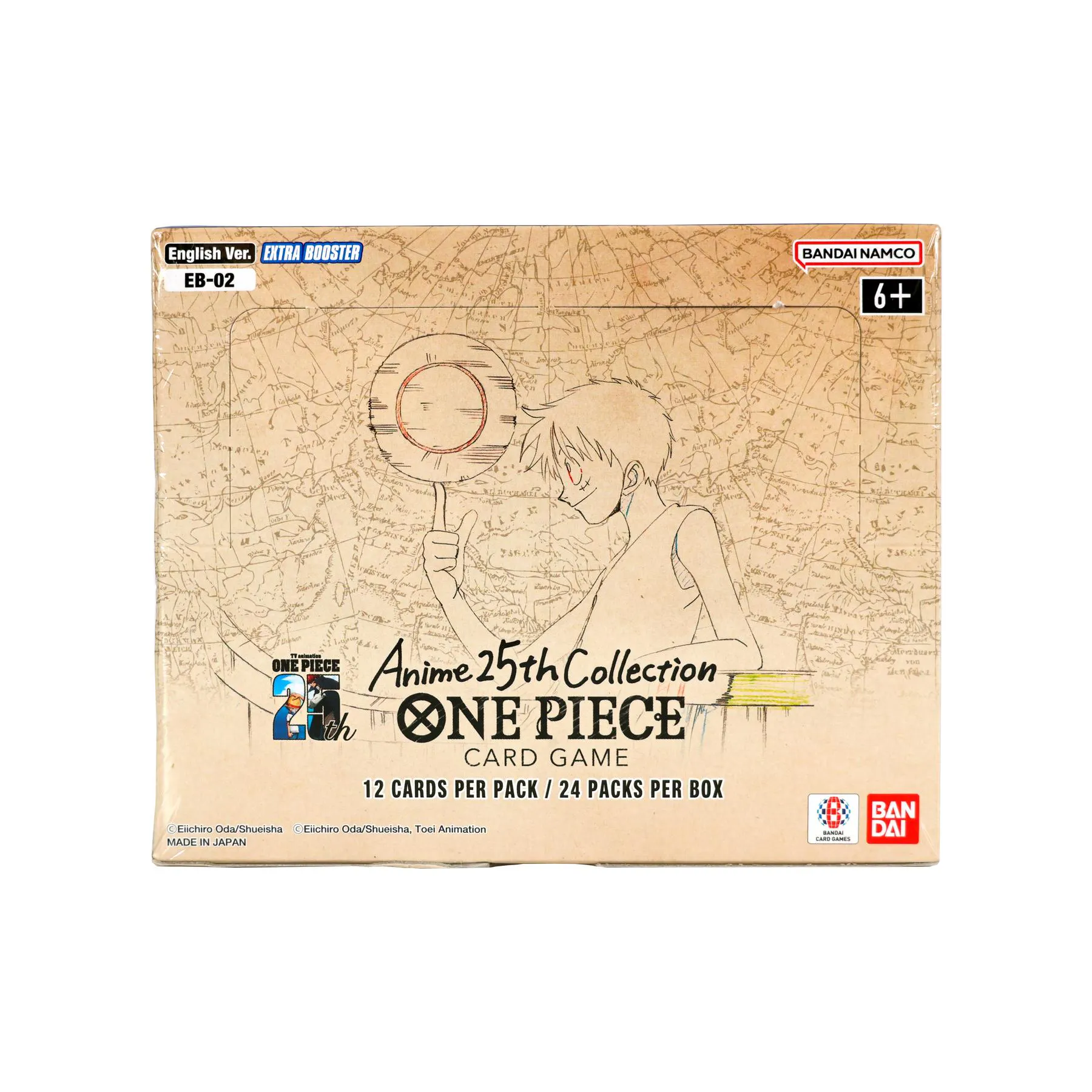 One Piece TCG: Extra Booster Anime 25th Collection (EB-02) Booster 12-Box Case | DA Card World One Piece TCG: Extra Booster Anime 25th Collection (EB-02) Booster 12-Box Case | DA Card World