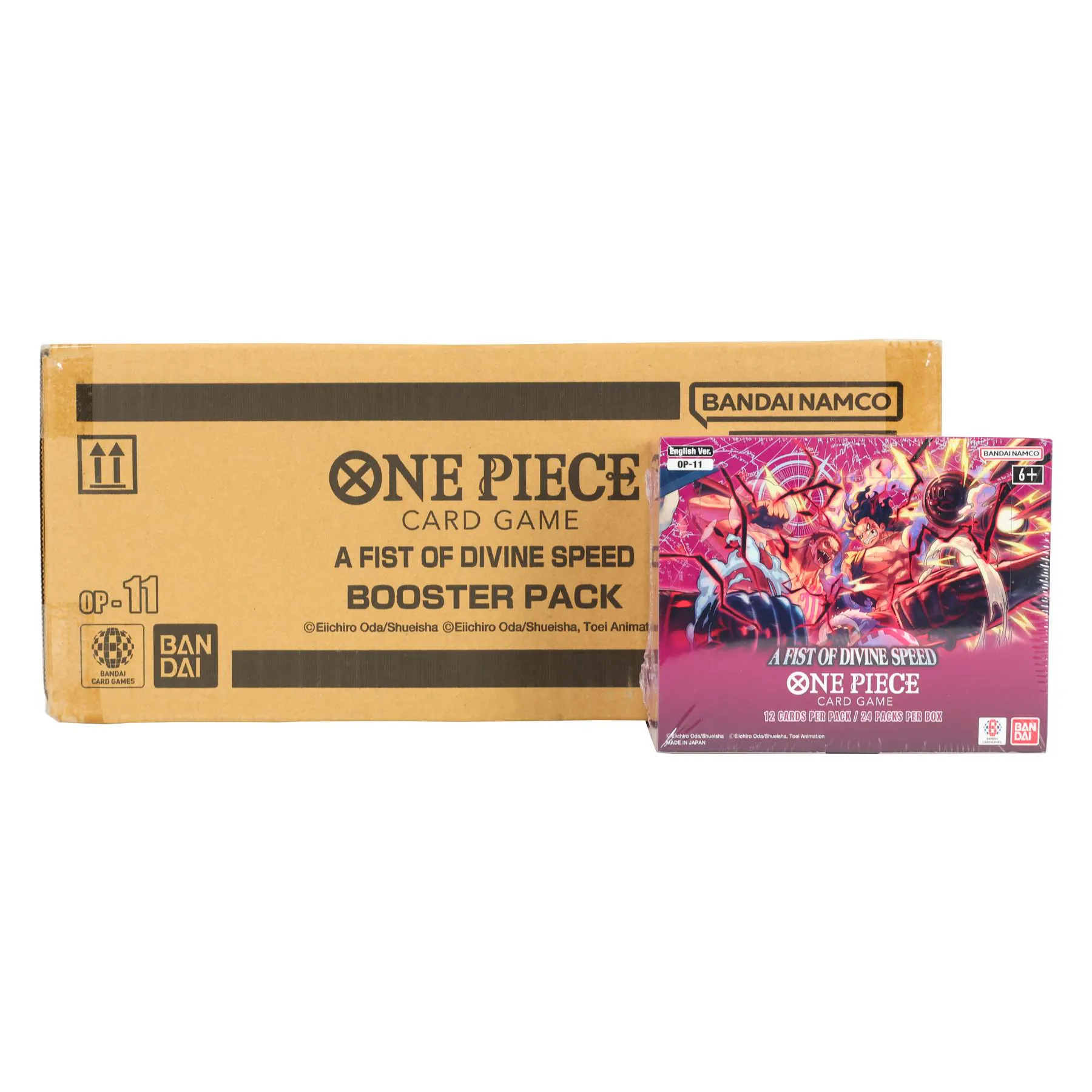 One Piece TCG: A Fist of Divine Speed (OP-11) Booster 12-Box Case | DA Card World One Piece TCG: A Fist of Divine Speed (OP-11) Booster 12-Box Case | DA Card World