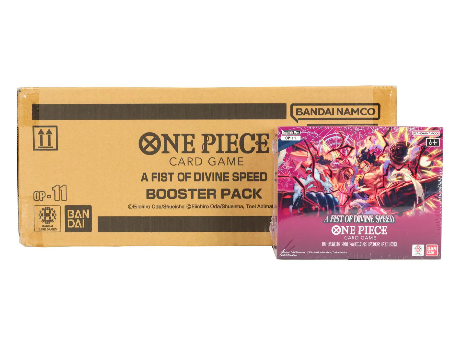 One Piece A Fist of Divine Speed Booster 12-Box Case One Piece A Fist of Divine Speed Booster 12-Box Case