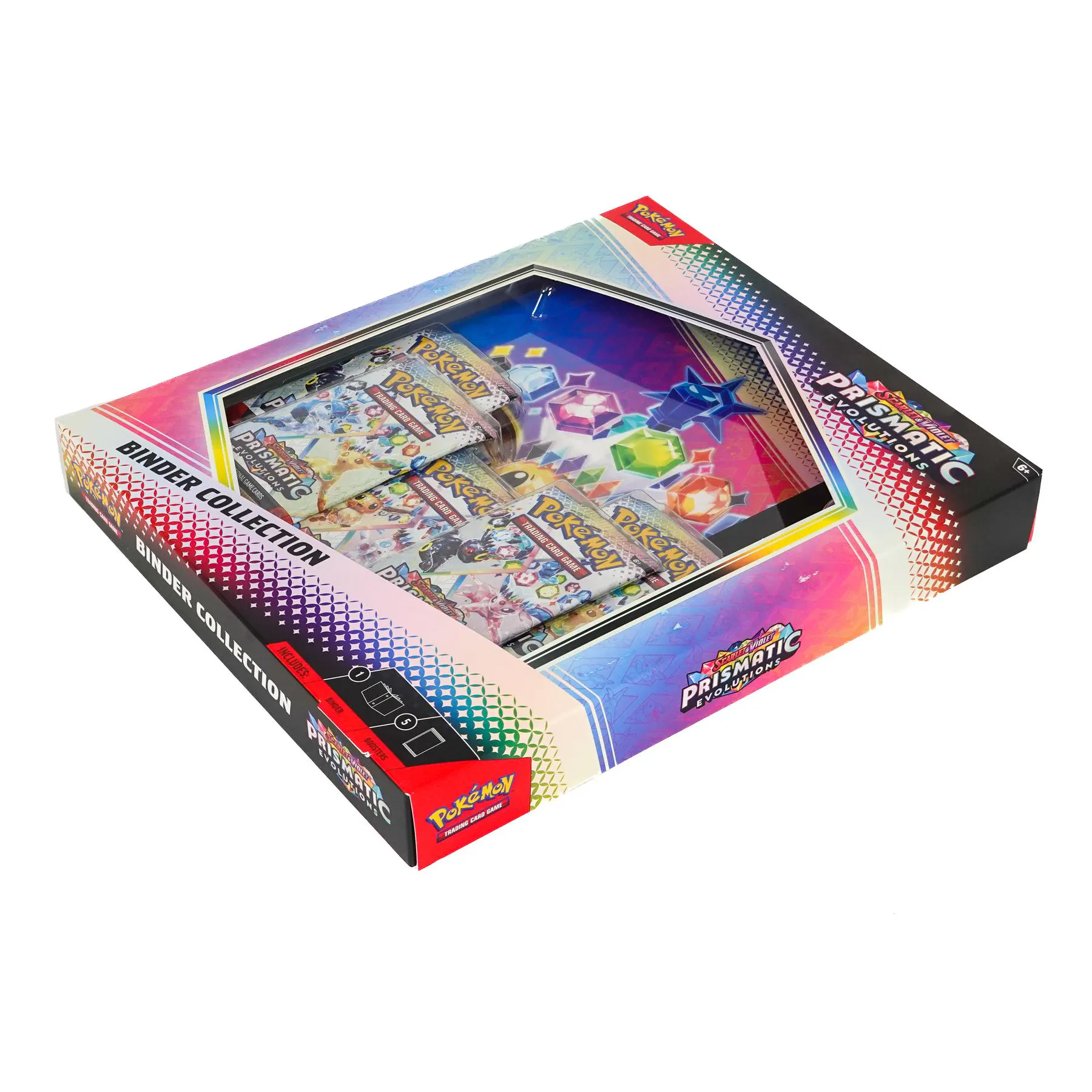 Pokemon Scarlet & Violet: Prismatic Evolutions Binder Collection Box | DA Card World Pokemon Scarlet & Violet: Prismatic Evolutions Binder Collection Box | DA Card World