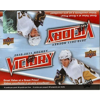 2010/11 Upper Deck Victory Hockey Hobby Box