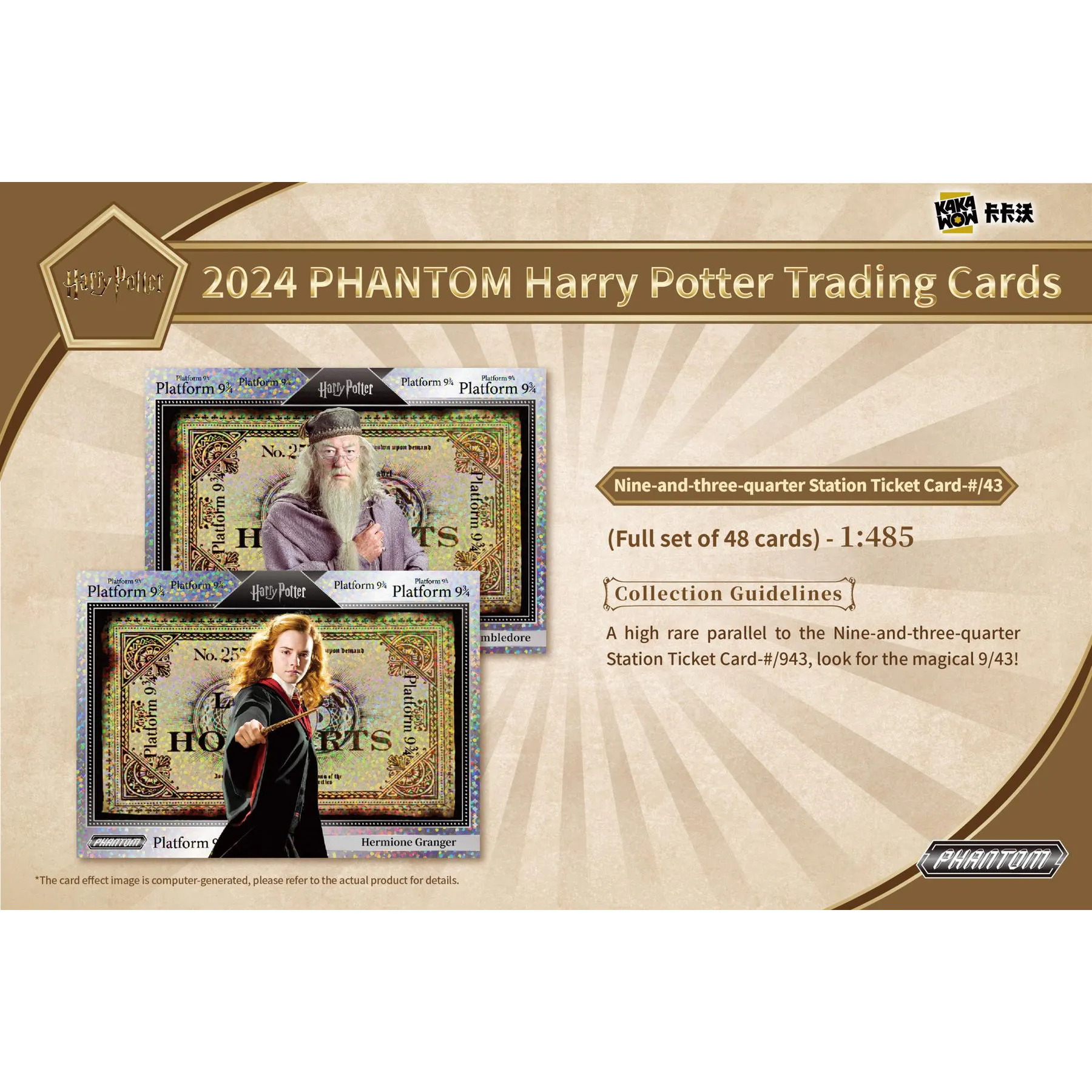 2024 Kakawow Harry Potter Phantom Hobby Box | DA Card World 2024 Kakawow Harry Potter Phantom Hobby Box | DA Card World